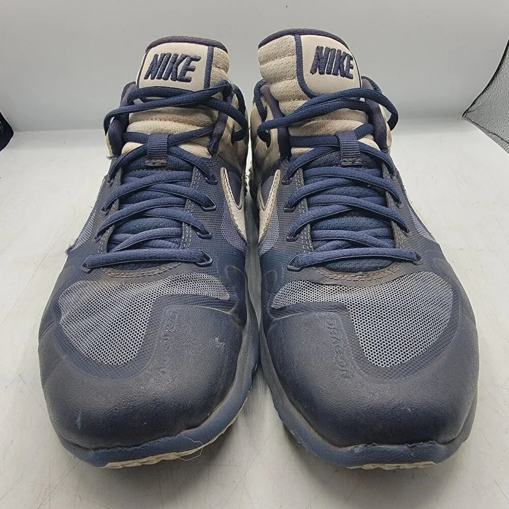 Nike Alpha Huarache Elite 2 Turf Mens 11 Baseball Cleats Blue CI2222-401 - Picture 14 of 15